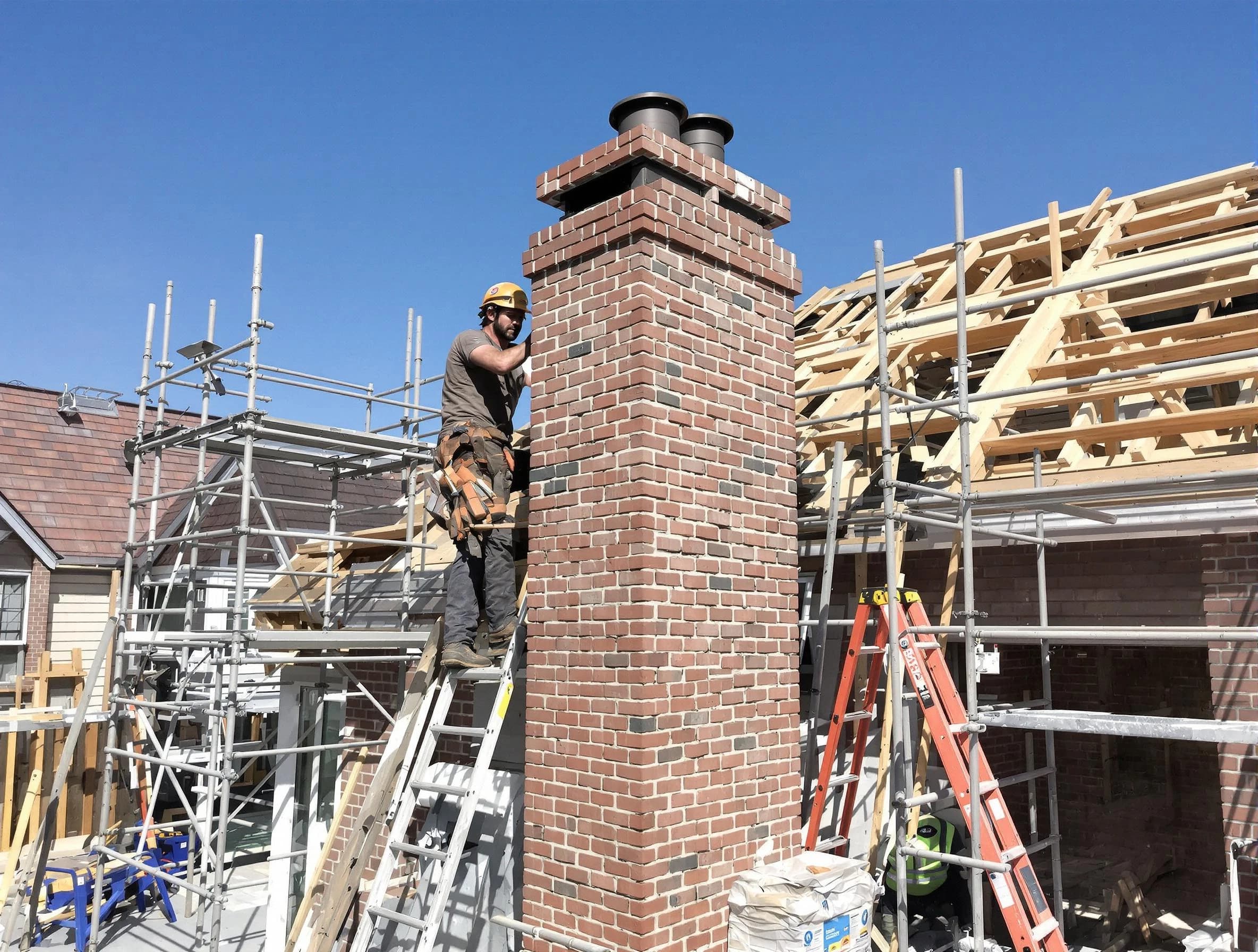 New chimney installation completed by Ashland Chimney Sweep in Ashland, VA