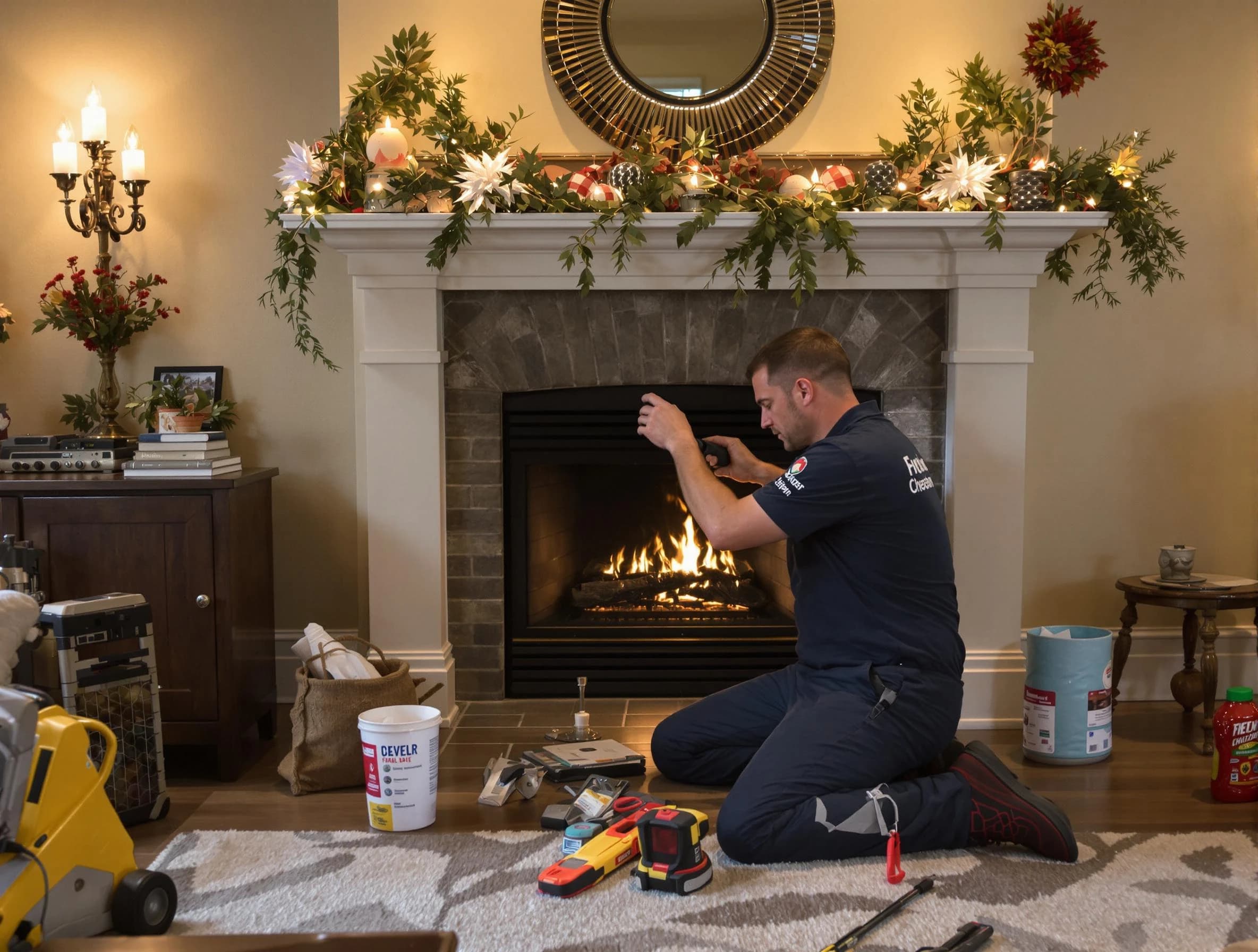 Ashland Chimney Sweep offering fireplace maintenance services in Ashland, VA