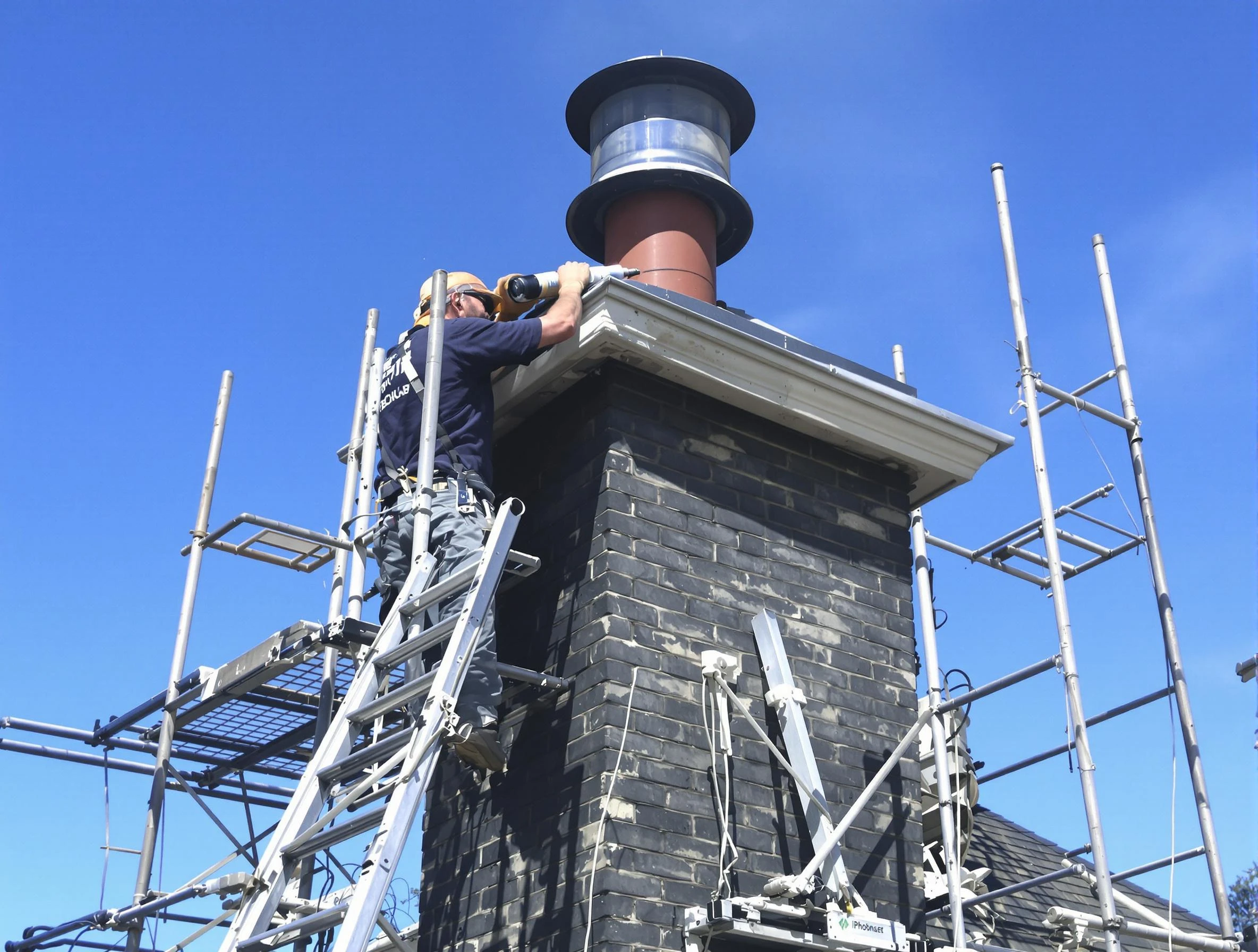 Sturdy chimney crown finished by Ashland Chimney Sweep in Ashland, VA